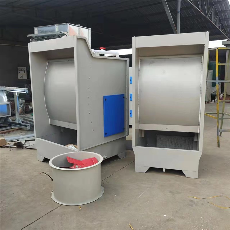 厂促新环保水帘柜喷漆台小型喷漆柜水循环漆雾净化设备烤漆房除品