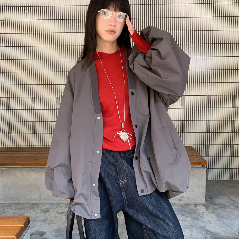 of32 official2025年新款简单高级感上衣女巨好看轻熟早秋外套