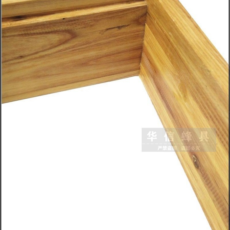 蜜蜂箱标准十框杉木煮蜡13.5浅继箱圈套餐标准高箱加层中意蜂箱