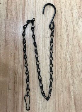 8pcs Durable Outdoor Garden Basket Hanging Chain Adjustable