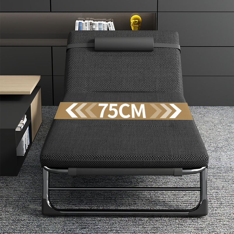 摺叠牀单人牀办公室午休躺椅午睡牀家用成人简易陪护牀户外行军牀