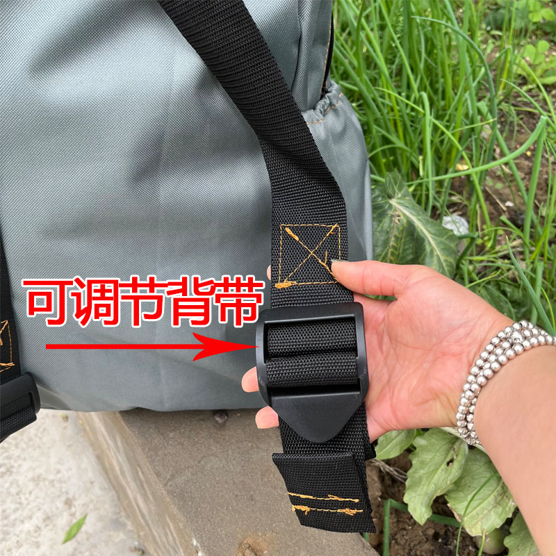 新款马蜂服揹包双肩加宽肩带牛津帆布防雨大容量防蜂服专用收纳包