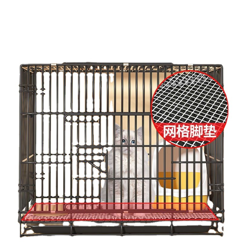 猫咪笼猫笼子家用室内小型折叠带厕所一体可携式外出不占地幼猫别
