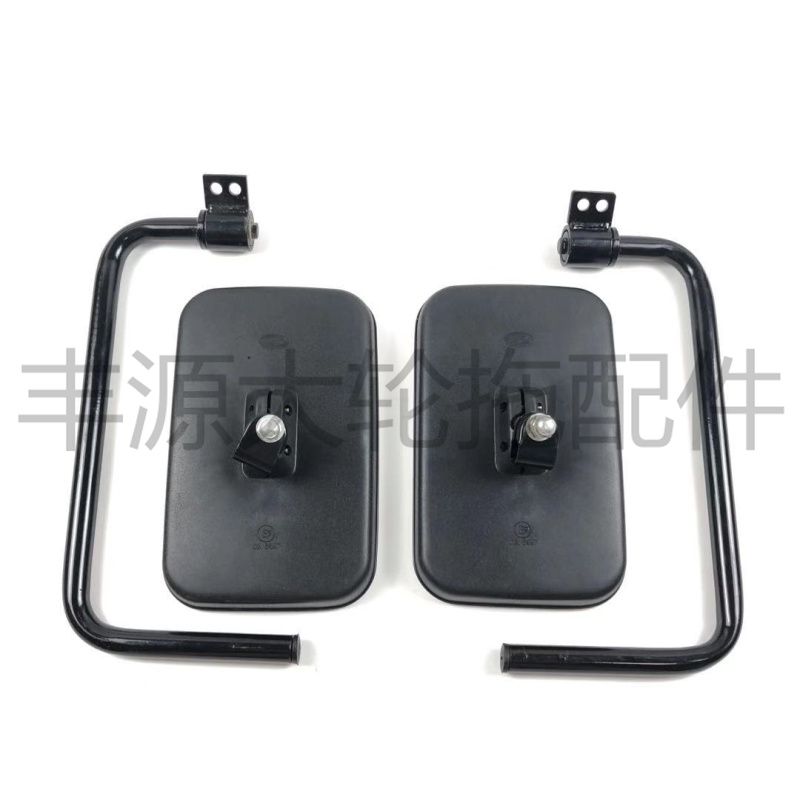 东方红904拖拉机农机配件带驾驶室新式倒车镜反光后视镜带固定座