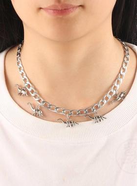 -Dinosaur Jurassic Park Ashley Tisdale Clavicle Necklace