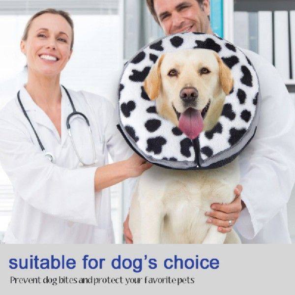 Inflatable Pet Collar Anti-bite Neck Elizabethan Collar Cat