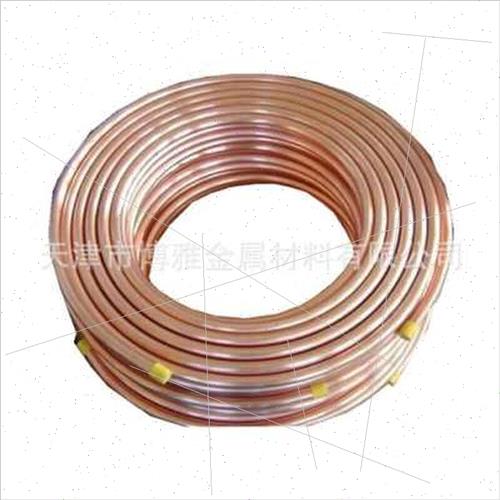 爆品现 销售 铜管 紫铜管 2紫铜盘管 410空调铜U管货厚壁铜方管品