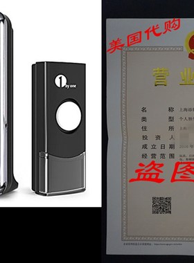 1byone Easy Chime Wireless Doorbell Kit, 1 Receiver & 1