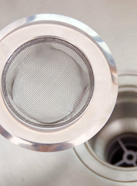 新品New Kitchen Sink Strainer Stainless Steel Flume Filter M