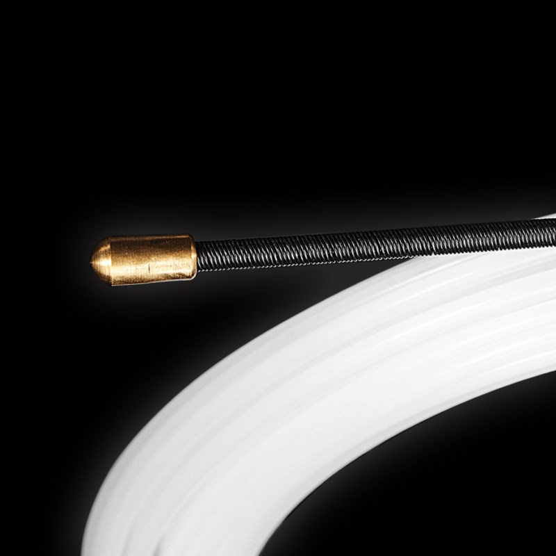 White Guide Device Nylon Electric Cable Push Pullers Duct Sn