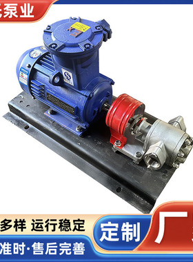 包邮KCB不锈钢齿轮泵三项380V高压自吸泵KCB200/300齿轮输送油泵