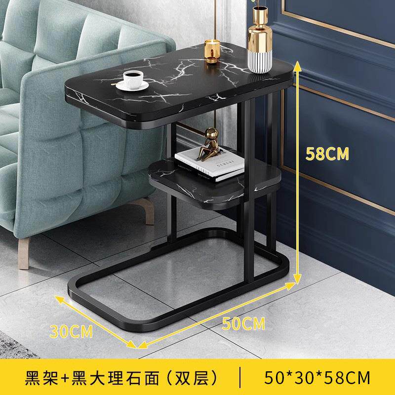 沙发边几迷你小茶几客厅现代边柜侧柜阳台置物小桌子几轻奢方角几