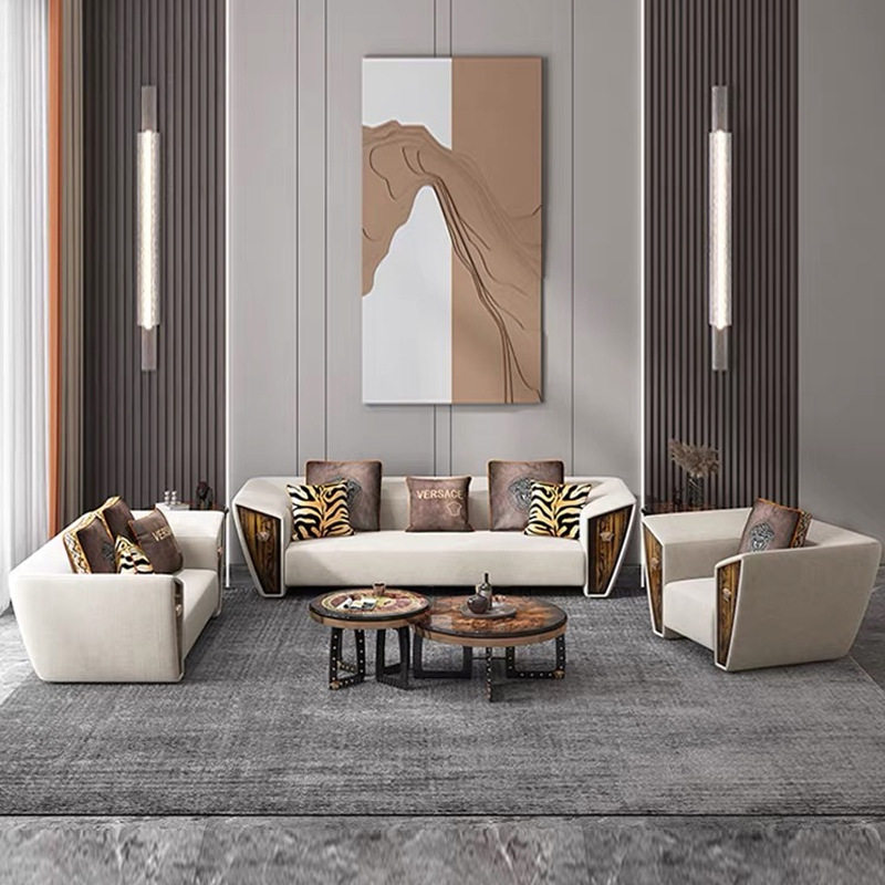 意式轻奢香槟金实木底座客厅沙发 大平层别墅沙发,电子元器件市场,电线扎带/束线带,淘宝优惠券,粉丝福利购,淘宝优惠卷