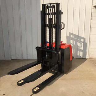 电动堆垛车工厂车间物流重物搬运卸货车2吨小型液压升高叉车