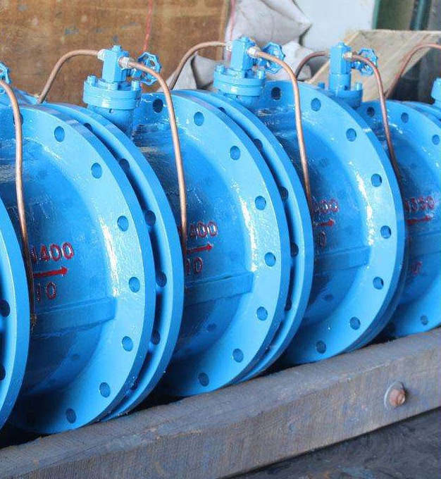 HH49X-10微阻缓闭式止回阀DN500PN1.0MPa微阻缓闭逆止单向阀DN800