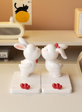 创意兔子可爱手机架2025新桌面装饰办公室的好东西给新娘的结婚礼
