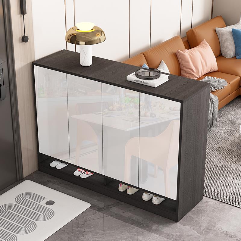 入门鞋柜2025家用门口现在简约入户门双面隔断柜室内大容量玄关柜