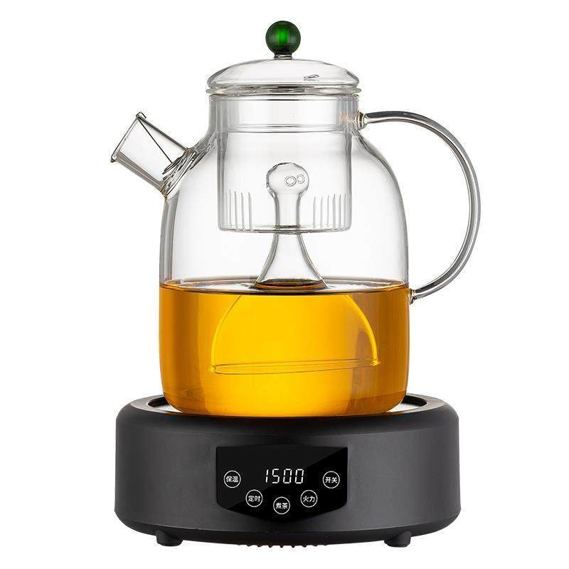 耐高温全玻璃煮茶养生壶电陶炉套装加厚大容量纯玻璃烧水壶煮茶器,餐饮具,茶壶,淘宝优惠券,粉丝福利购,淘宝优惠卷