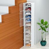 简易小窄边柜30cm宽单门小型鞋 柜高立式 架 柜家用门口小尺寸鞋 鞋