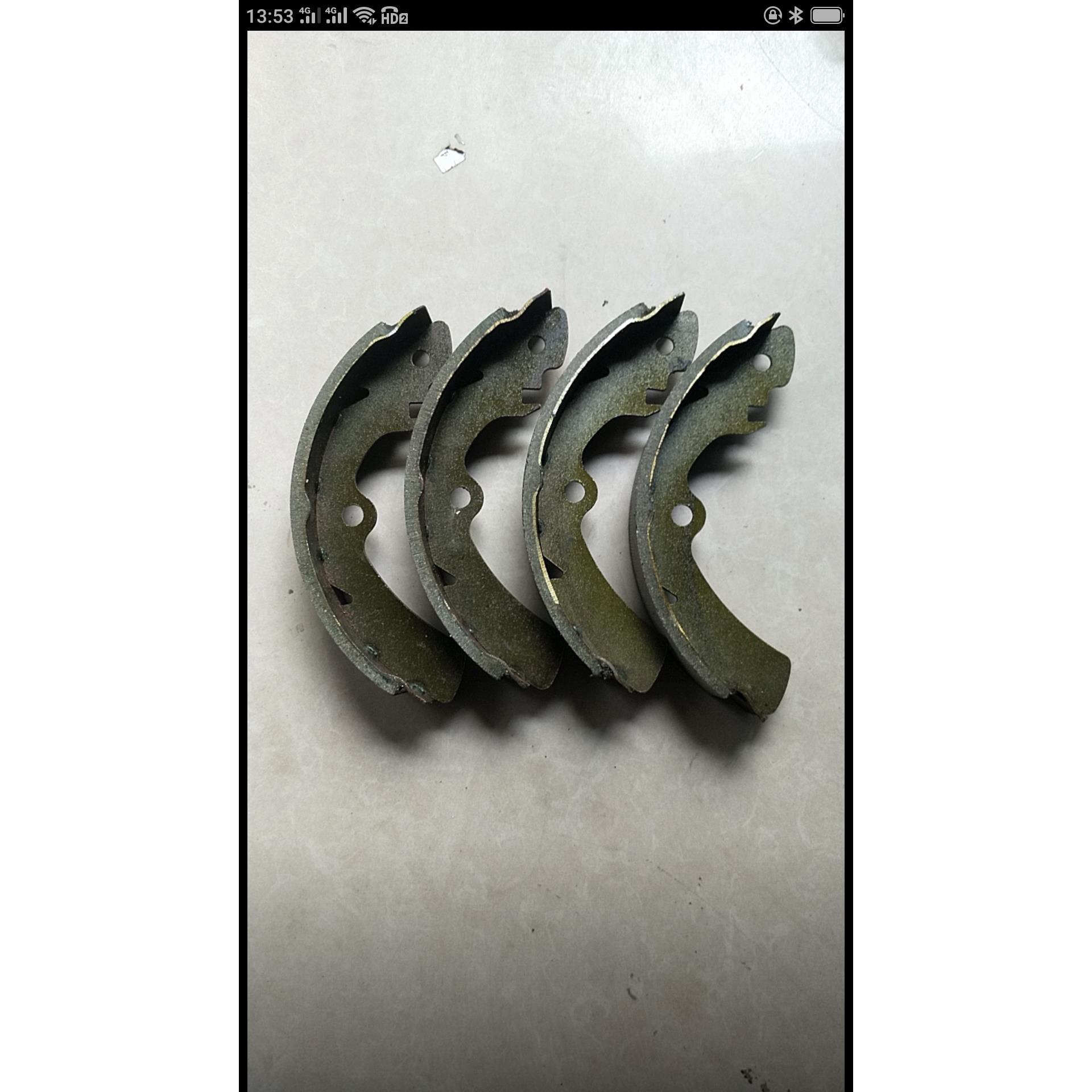 佳宝v75v80后轮刹车片老款后刹车蹄片鼓式刹车片刹车