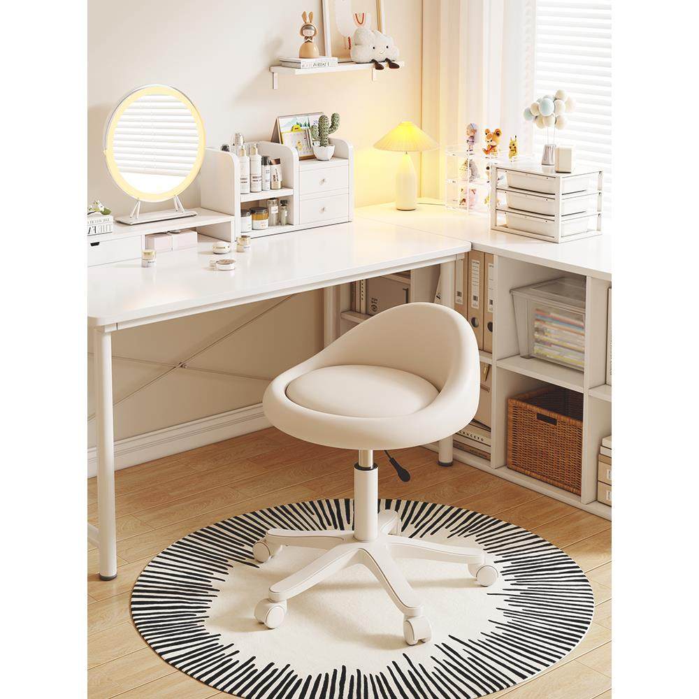 化妆椅女生卧室可升降轻奢高级感美甲椅子家用网红新款梳妆台凳子,住宅家具,梳妆凳,淘宝优惠券,粉丝福利购,淘宝优惠卷