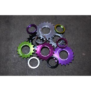 动力推力飞轮死飞场地自行车飞轮铝合金飞轮单速飞轮