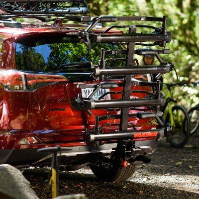Yakima托举式自行车架holdup汽车车载车尾拖车钩方口山地车公路车