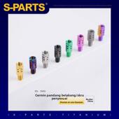 转接螺丝改装 PARTS斯坦 M10转M8钛合金正反牙电车摩托车后视镜