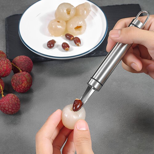 不锈钢多功能虾线刀剥虾器开背