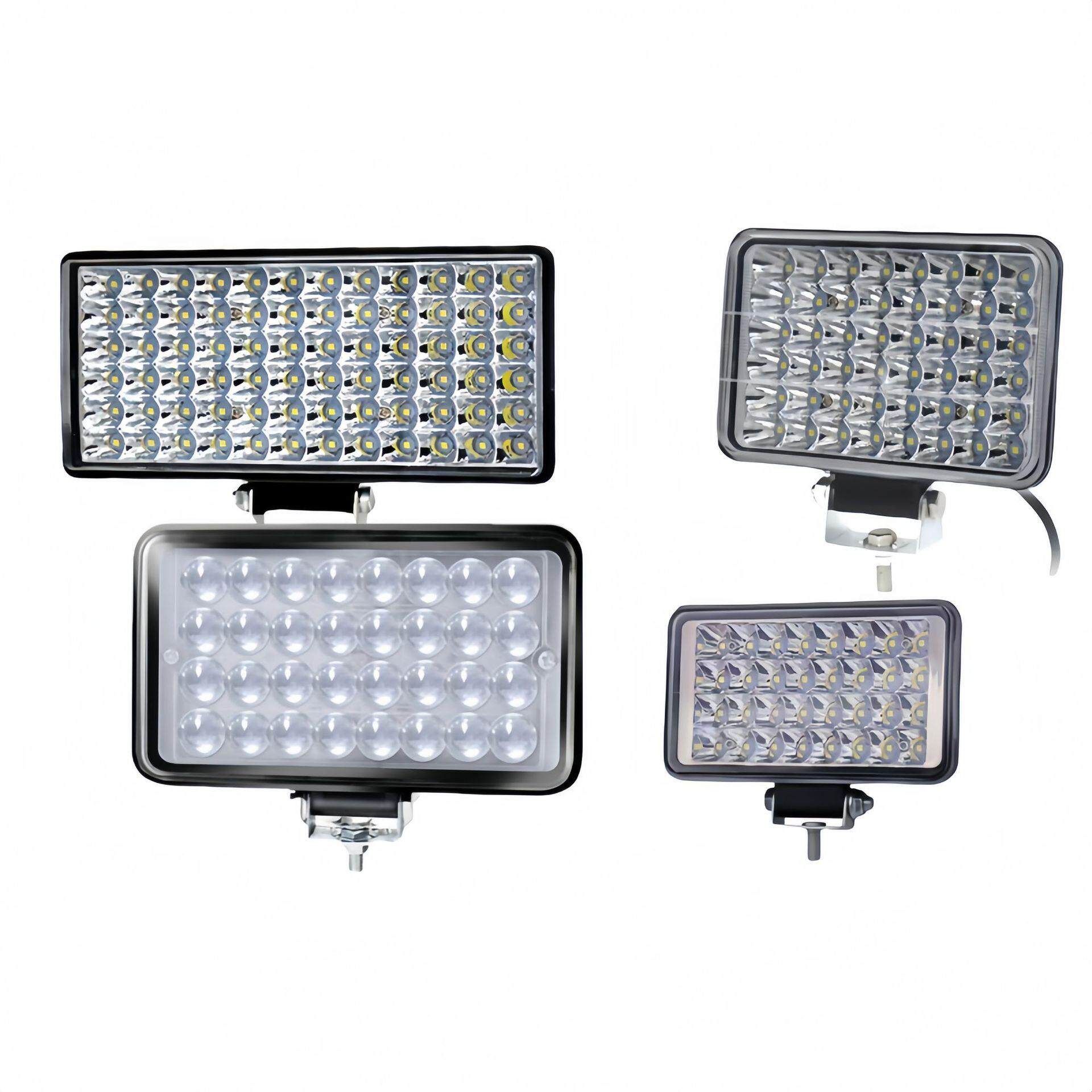 厂家直供 强光超亮12V24v汽车改装射灯led电动车大灯电动车灯