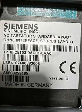 {议价}6FC5103-0AC01-0AA0  仅拆封