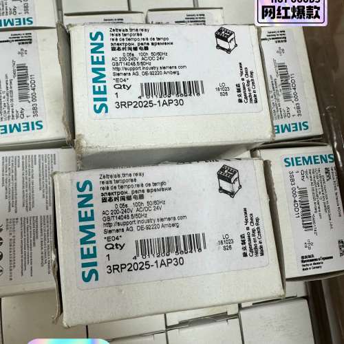 {议价}3RP2025-1AP30固态时间继电器，正品