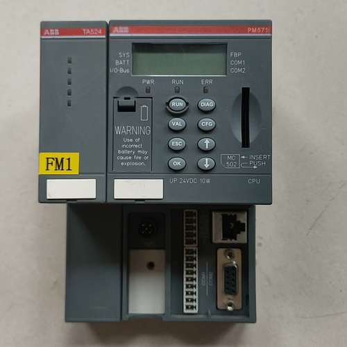 {议价}ABB AC500PLC CPU模件PM571  1SAP1