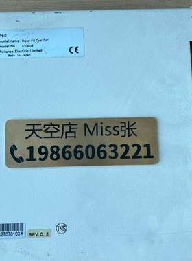 {议价}瑞恩 伺服模块 /S-D4007-F / S-D4008-A