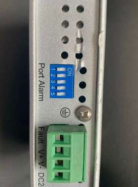 {议价}Korenix科洛理思JetNet2005交换机，面板有一处