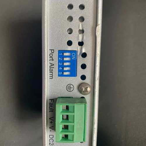 {议价}Korenix科洛理思JetNet2005交换机，面板有一处