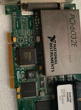 {议价}Ni    PCI-6032E。  卡。成色。完好使