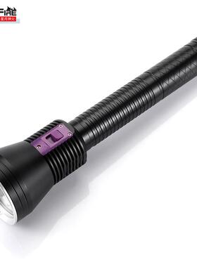 新款P730L潜水手电筒P70大功率照明8000流明磁控开关白光黄光手电