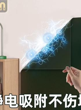 工厂静电无胶黑板墙贴涂鸦墙环保儿童黑板贴不伤墙墙贴纸