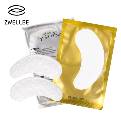 50pairs/pack New Paper Patches Eyelash Under Eye Pads Lash E