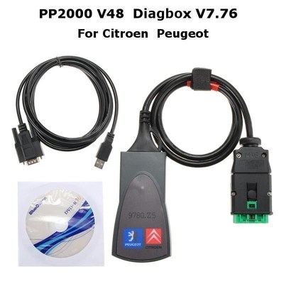 极速New PP2000 V48 Lexia3 Diagnostic Scanner Diagbox V7.76 F