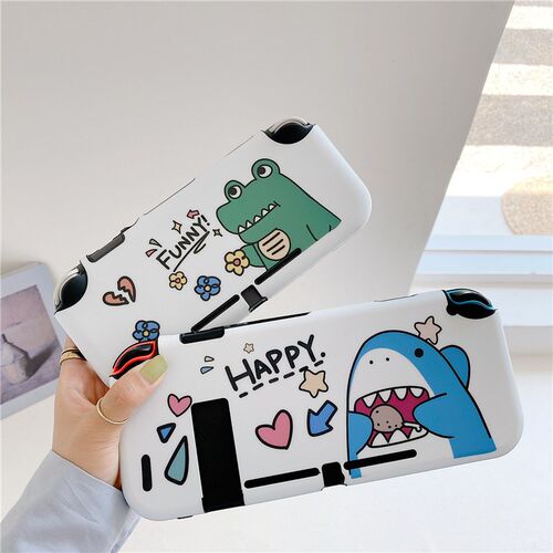 极速Cute Dinosaur Shark Case For Nintendo Switch NS NX Prote