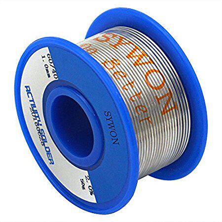极速Sywon 60-40 Tin Lead Rosin Core Solder Wire 0.039 50g