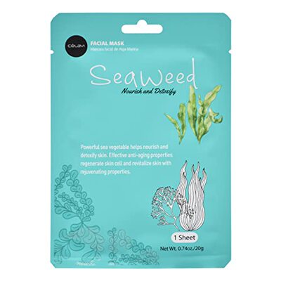 极速Celavi Essence Facial Face Mask Paper Sheet Korea Skin C