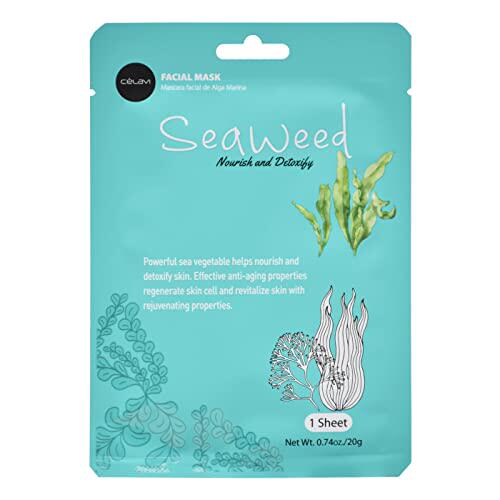 极速Celavi Essence Facial Face Mask Paper Sheet Korea Skin C
