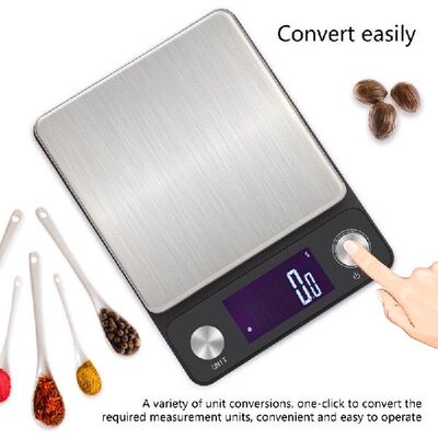 极速Digital Kitchen Scale 3000g01g High Accuracy Precision