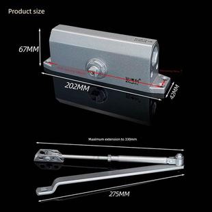 大号071方机闭门器缓冲液压防火门180度不定位自动关门器直销