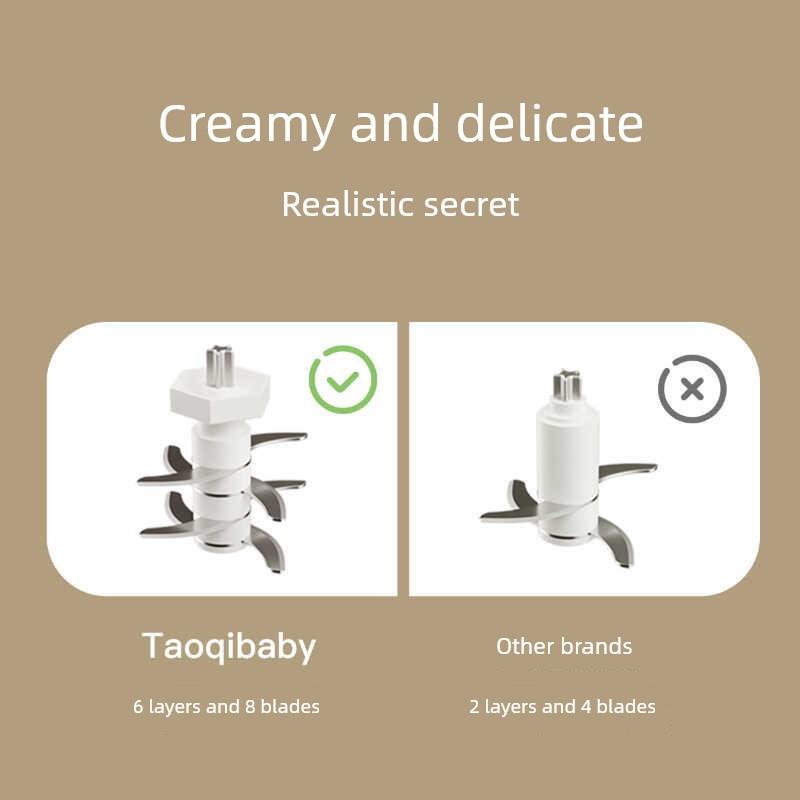 taoqibaby辅食机婴儿宝宝料理机辅食工具小型多功能打泥专用研磨