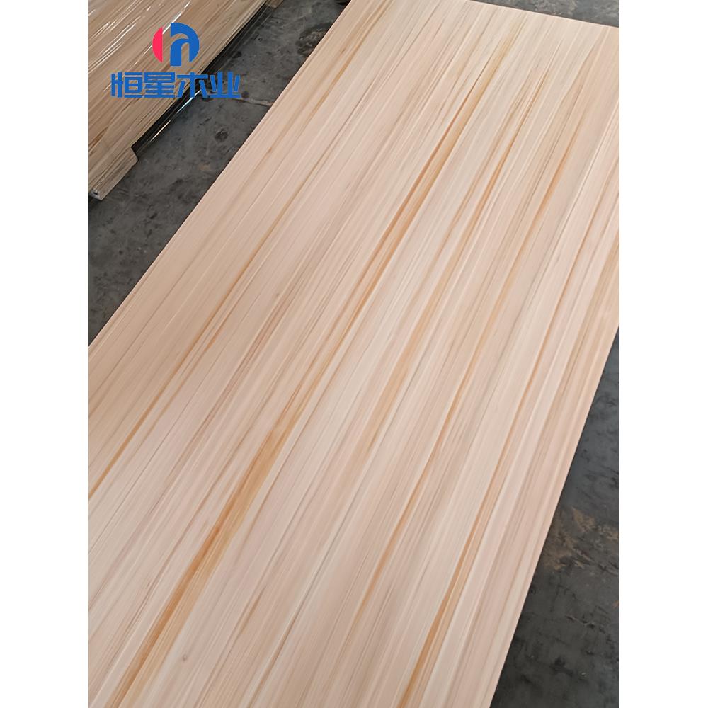 日本桧木直拼板实木定制家具板桌面柜体板榻榻米指接板原木板材
