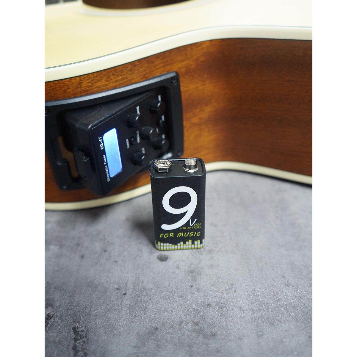9V降噪充电电池 电箱吉他效果器乐器电源1000mA USB充电 乐器配件
